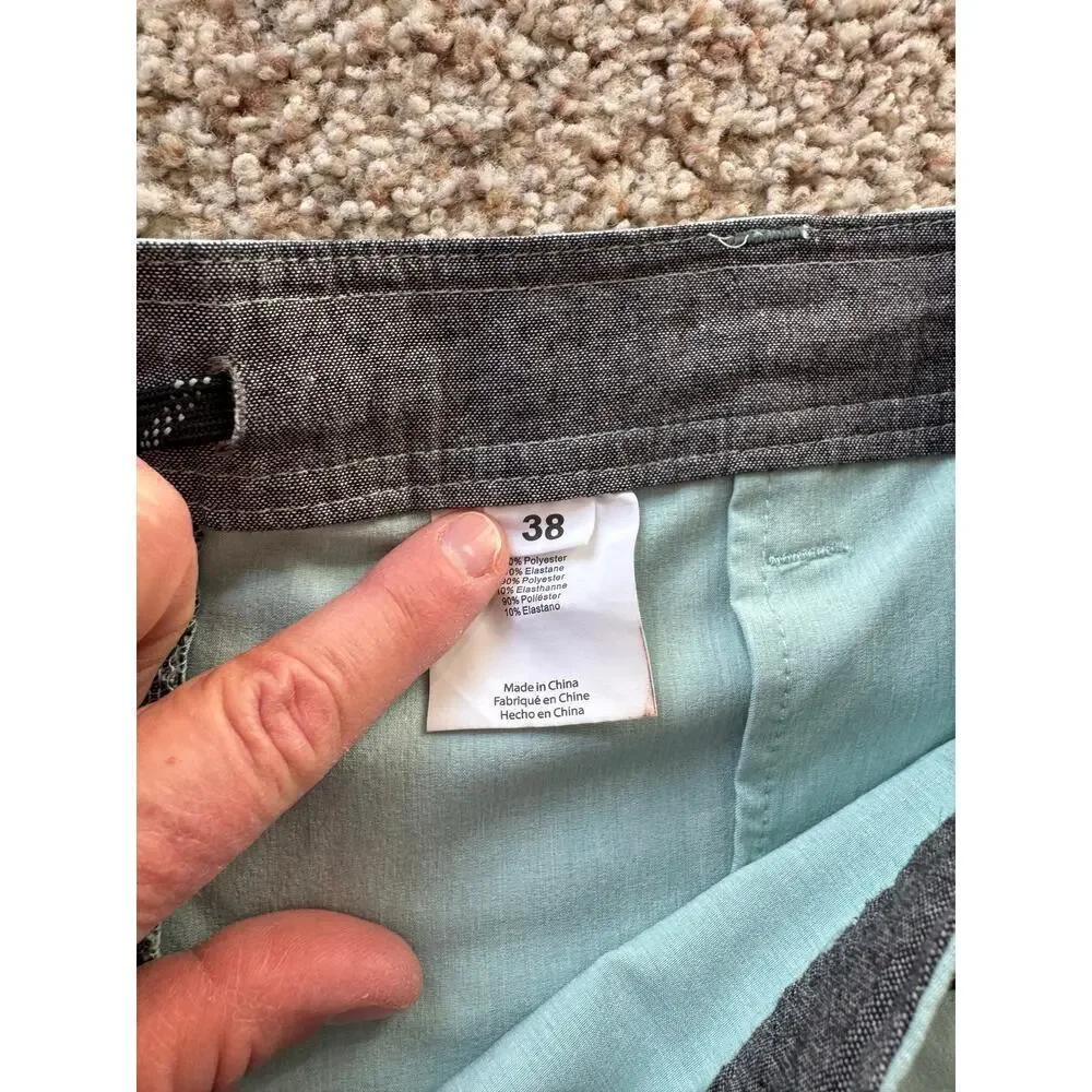 O'NEILL Hybrid Mens swim trunks, size 38, Light Green